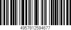 Código de barras (EAN, GTIN, SKU, ISBN): '4957812594677'
