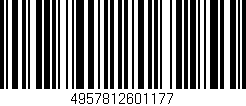 Código de barras (EAN, GTIN, SKU, ISBN): '4957812601177'