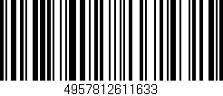Código de barras (EAN, GTIN, SKU, ISBN): '4957812611633'