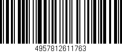 Código de barras (EAN, GTIN, SKU, ISBN): '4957812611763'