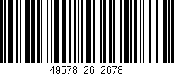 Código de barras (EAN, GTIN, SKU, ISBN): '4957812612678'