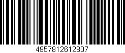 Código de barras (EAN, GTIN, SKU, ISBN): '4957812612807'