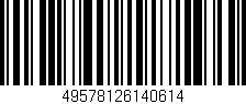 Código de barras (EAN, GTIN, SKU, ISBN): '49578126140614'