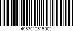 Código de barras (EAN, GTIN, SKU, ISBN): '4957812615303'
