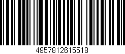 Código de barras (EAN, GTIN, SKU, ISBN): '4957812615518'