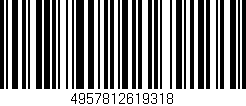 Código de barras (EAN, GTIN, SKU, ISBN): '4957812619318'
