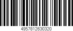 Código de barras (EAN, GTIN, SKU, ISBN): '4957812630320'