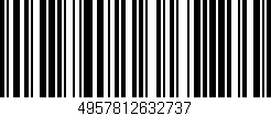 Código de barras (EAN, GTIN, SKU, ISBN): '4957812632737'