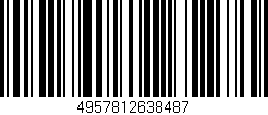 Código de barras (EAN, GTIN, SKU, ISBN): '4957812638487'
