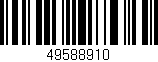 Código de barras (EAN, GTIN, SKU, ISBN): '49588910'