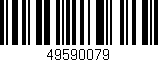 Código de barras (EAN, GTIN, SKU, ISBN): '49590079'