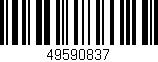 Código de barras (EAN, GTIN, SKU, ISBN): '49590837'