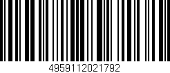 Código de barras (EAN, GTIN, SKU, ISBN): '4959112021792'