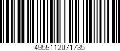 Código de barras (EAN, GTIN, SKU, ISBN): '4959112071735'