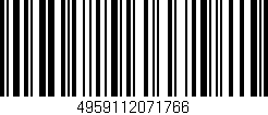 Código de barras (EAN, GTIN, SKU, ISBN): '4959112071766'