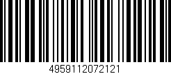 Código de barras (EAN, GTIN, SKU, ISBN): '4959112072121'