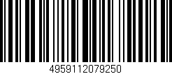 Código de barras (EAN, GTIN, SKU, ISBN): '4959112079250'