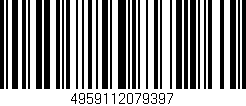 Código de barras (EAN, GTIN, SKU, ISBN): '4959112079397'