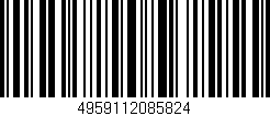 Código de barras (EAN, GTIN, SKU, ISBN): '4959112085824'
