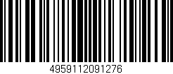 Código de barras (EAN, GTIN, SKU, ISBN): '4959112091276'