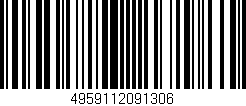 Código de barras (EAN, GTIN, SKU, ISBN): '4959112091306'