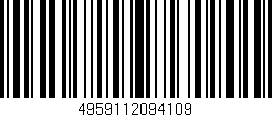 Código de barras (EAN, GTIN, SKU, ISBN): '4959112094109'