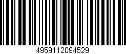 Código de barras (EAN, GTIN, SKU, ISBN): '4959112094529'
