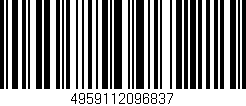 Código de barras (EAN, GTIN, SKU, ISBN): '4959112096837'