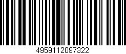 Código de barras (EAN, GTIN, SKU, ISBN): '4959112097322'