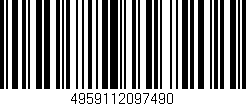 Código de barras (EAN, GTIN, SKU, ISBN): '4959112097490'