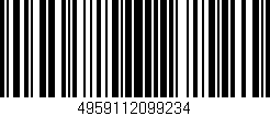 Código de barras (EAN, GTIN, SKU, ISBN): '4959112099234'