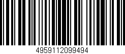 Código de barras (EAN, GTIN, SKU, ISBN): '4959112099494'