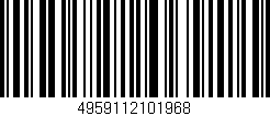 Código de barras (EAN, GTIN, SKU, ISBN): '4959112101968'
