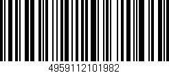 Código de barras (EAN, GTIN, SKU, ISBN): '4959112101982'