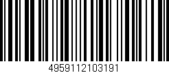 Código de barras (EAN, GTIN, SKU, ISBN): '4959112103191'