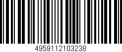 Código de barras (EAN, GTIN, SKU, ISBN): '4959112103238'