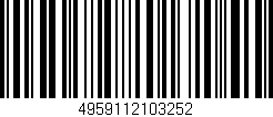 Código de barras (EAN, GTIN, SKU, ISBN): '4959112103252'