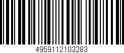 Código de barras (EAN, GTIN, SKU, ISBN): '4959112103283'