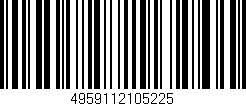 Código de barras (EAN, GTIN, SKU, ISBN): '4959112105225'