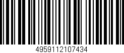 Código de barras (EAN, GTIN, SKU, ISBN): '4959112107434'