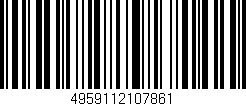 Código de barras (EAN, GTIN, SKU, ISBN): '4959112107861'