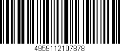 Código de barras (EAN, GTIN, SKU, ISBN): '4959112107878'