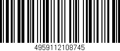 Código de barras (EAN, GTIN, SKU, ISBN): '4959112108745'