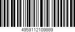 Código de barras (EAN, GTIN, SKU, ISBN): '4959112109889'