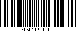 Código de barras (EAN, GTIN, SKU, ISBN): '4959112109902'