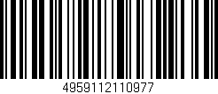 Código de barras (EAN, GTIN, SKU, ISBN): '4959112110977'