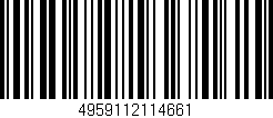 Código de barras (EAN, GTIN, SKU, ISBN): '4959112114661'