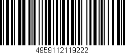 Código de barras (EAN, GTIN, SKU, ISBN): '4959112119222'