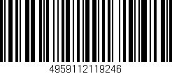 Código de barras (EAN, GTIN, SKU, ISBN): '4959112119246'