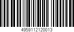 Código de barras (EAN, GTIN, SKU, ISBN): '4959112120013'